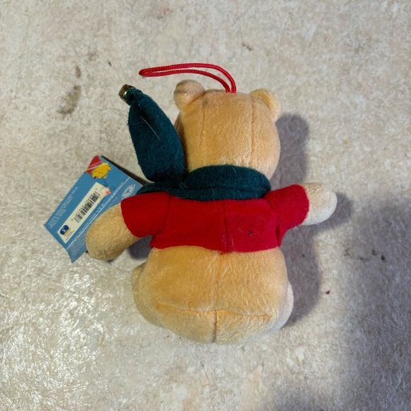 Vintage Winnie the Pooh Christmas Ornament W/Tag - Picture 2 of 2